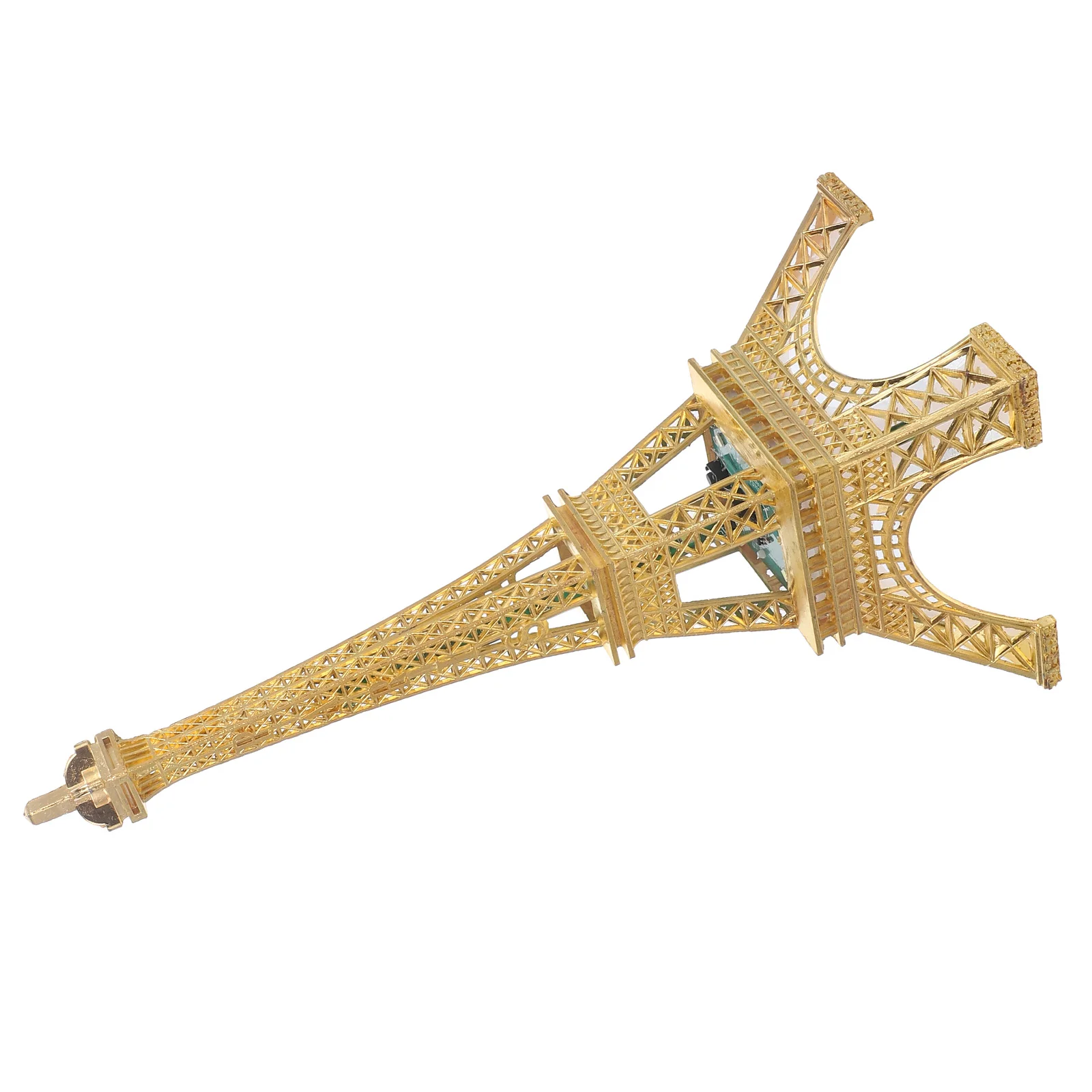 Retro Eiffel Tower Sculpture Vintage Alloy Building Model Decorative Eiffel Tower Model with Light
Retro Eiffel Tower Sculpture Vintage Alloy Building Model Decorative Eiffel Tower Model with Light