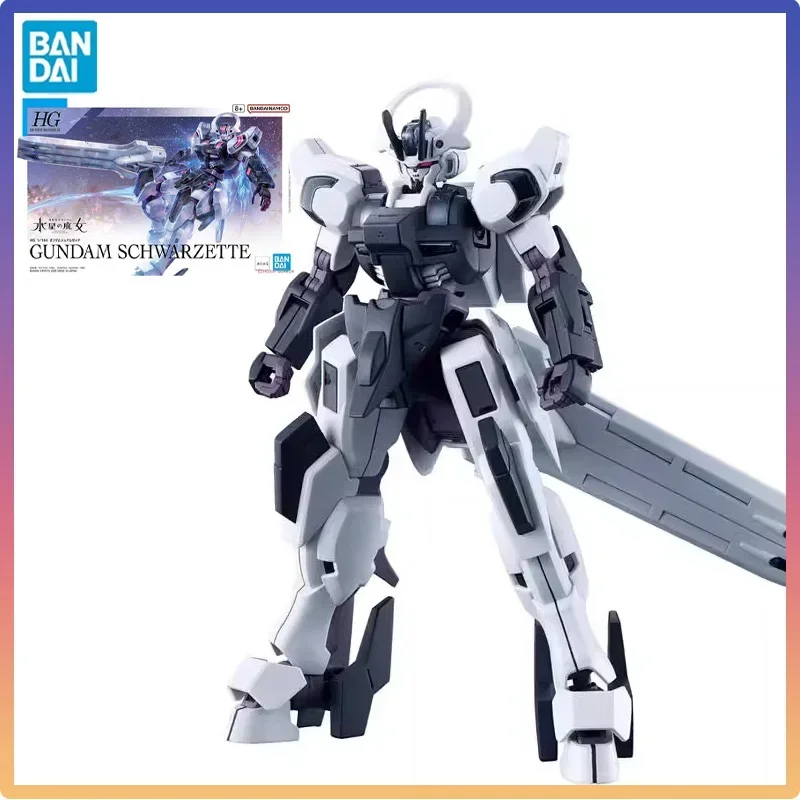 Bandai Original Gundam Figure Schwarzette Anime Action Figures Assembly Toy Model Decoration Collection HG 1/144 Holiday Gift
Bandai Original Gundam Figure Schwarzette Anime Action Figures Assembly Toy Model Decoration Collection HG 1/144 Holiday Gift