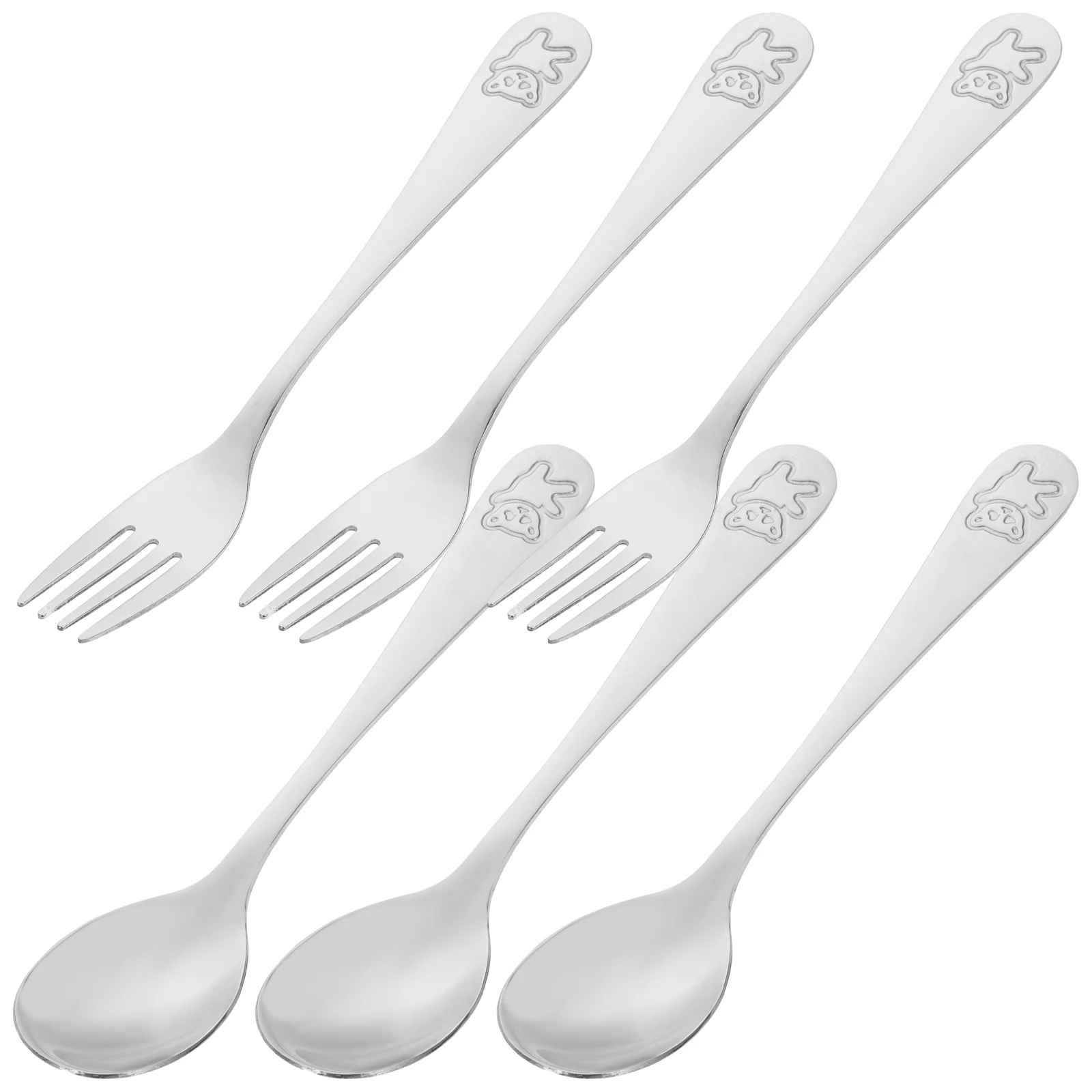 3 Sets Toddler Utensils Stainless Steel Spoon Fork Kids Spoon Children Fork Toddler Spoon Fork
3 Sets Toddler Utensils Stainless Steel Spoon Fork Kids Spoon Children Fork Toddler Spoon Fork