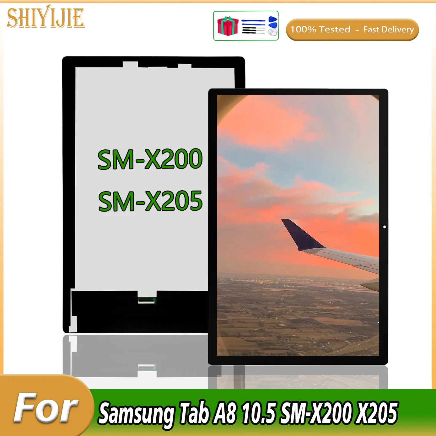 ЖК-дисплей для Samsung Galaxy Tab A8 10,5 дюйма, 2021 дюйма, с сенсорным экраном и дигитайзером в сборе
ЖК-дисплей для Samsung Galaxy Tab A8 10,5 дюйма, 2021 дюйма, с сенсорным экраном и дигитайзером в сборе