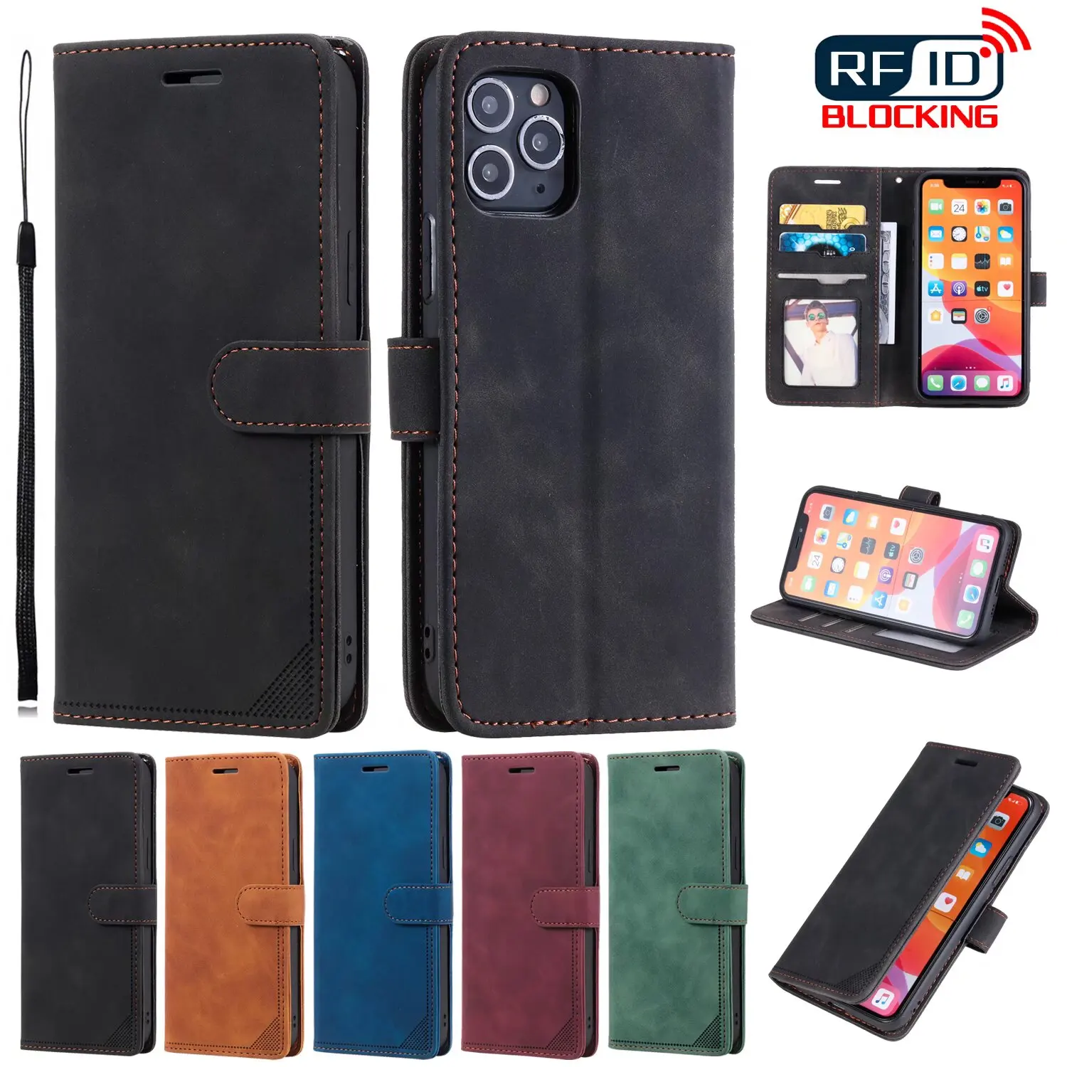 Bilayer Leather Wallet Case for Samsung Galaxy S24 S23 S22 S21 S20 S10 S9 S8 S7 Ultra FE Plus Luxury Flip Cover Coque Card Slot
Bilayer Leather Wallet Case for Samsung Galaxy S24 S23 S22 S21 S20 S10 S9 S8 S7 Ultra FE Plus Luxury Flip Cover Coque Card Slot
