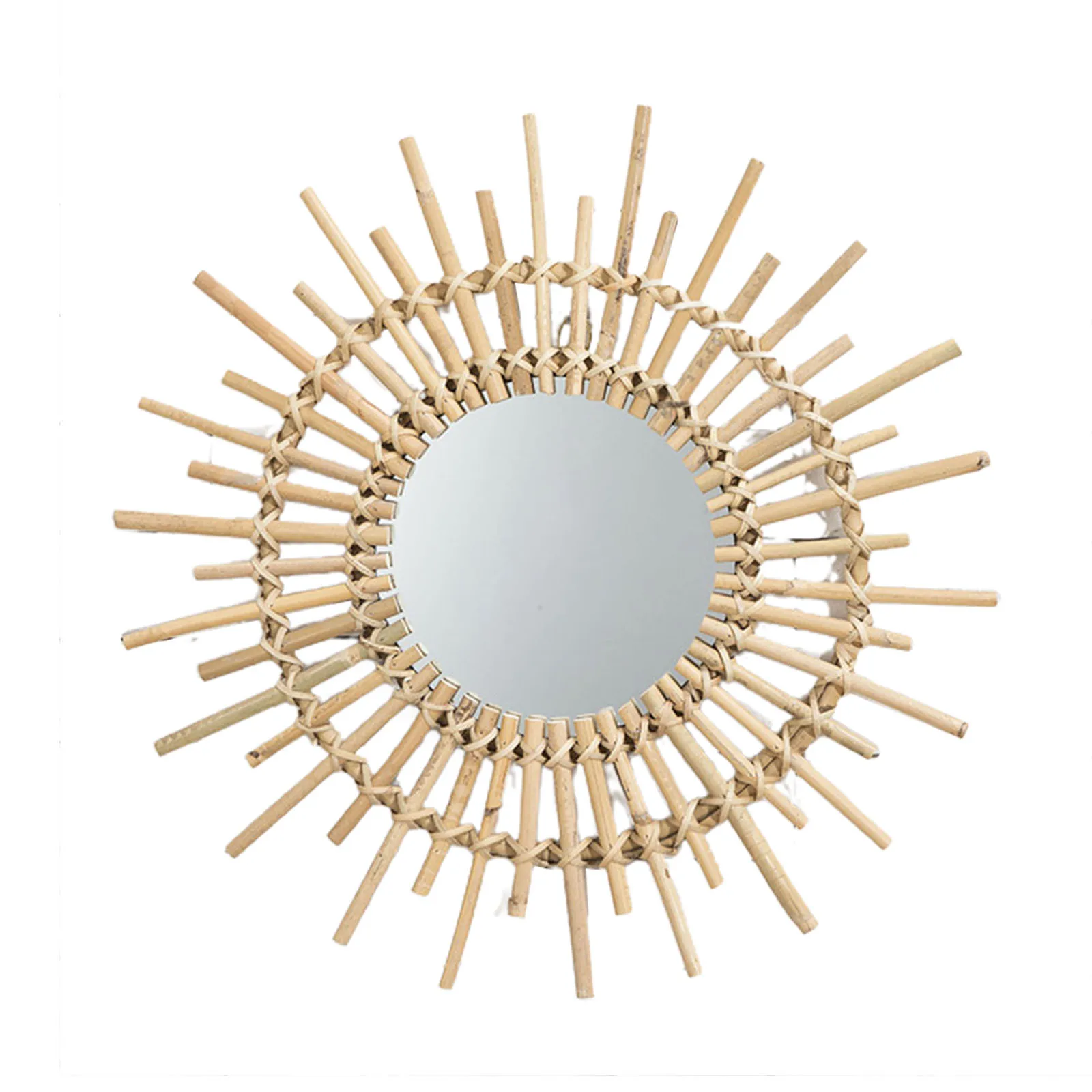 Brand New Mirror Woven Wall Decor Innovative Art Decoration Makeup Round Rustic Handwoven Small Natural Rattan
Brand New Mirror Woven Wall Decor Innovative Art Decoration Makeup Round Rustic Handwoven Small Natural Rattan