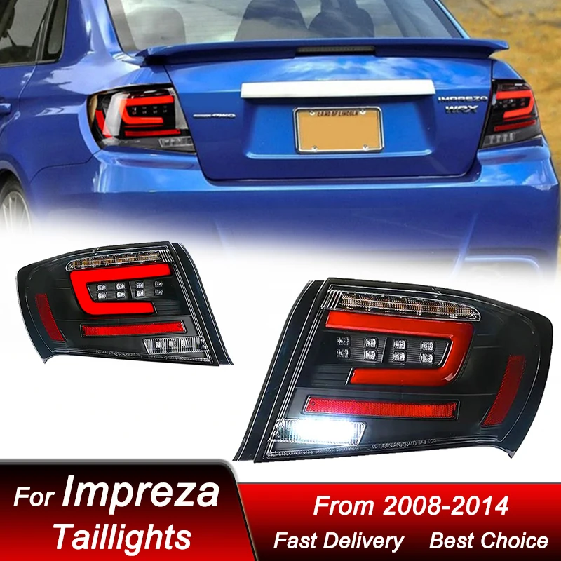 Car styling Tail Lights For Subaru Lmpreza WRX 2008-2014 new FULL LED Tail Lamp Dynamic Turn Signal Light Tail Lamp Assembly
Car styling Tail Lights For Subaru Lmpreza WRX 2008-2014 new FULL LED Tail Lamp Dynamic Turn Signal Light Tail Lamp Assembly