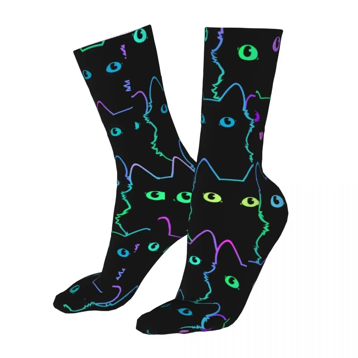 Colorful Cat Silhouettes Socks Men Women Fashion Cartoon Black Cats Crazy Spring Summer Autumn Winter Gifts
Colorful Cat Silhouettes Socks Men Women Fashion Cartoon Black Cats Crazy Spring Summer Autumn Winter Gifts