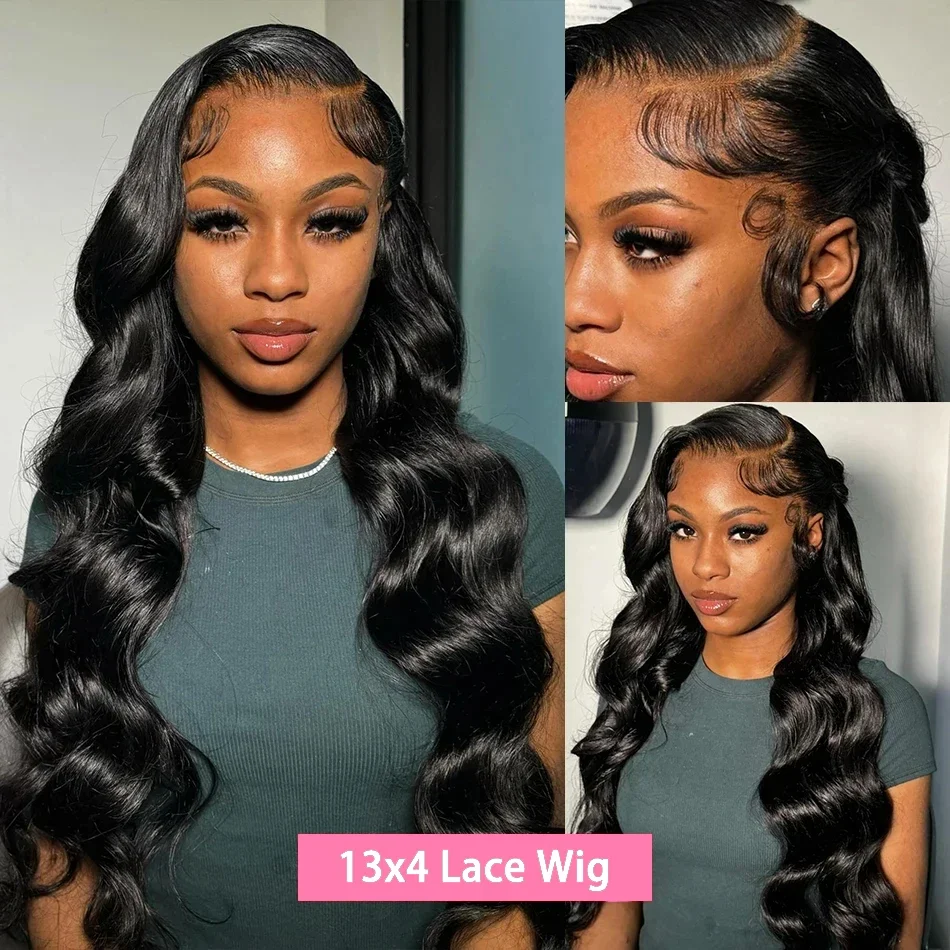 

Lumiere Body Wave 13x4 HD Lace Frontal Wig Easy To Wear Glueless Human Hair Wigs For Women 4x4 Lace Closure Wig Pre Plucked