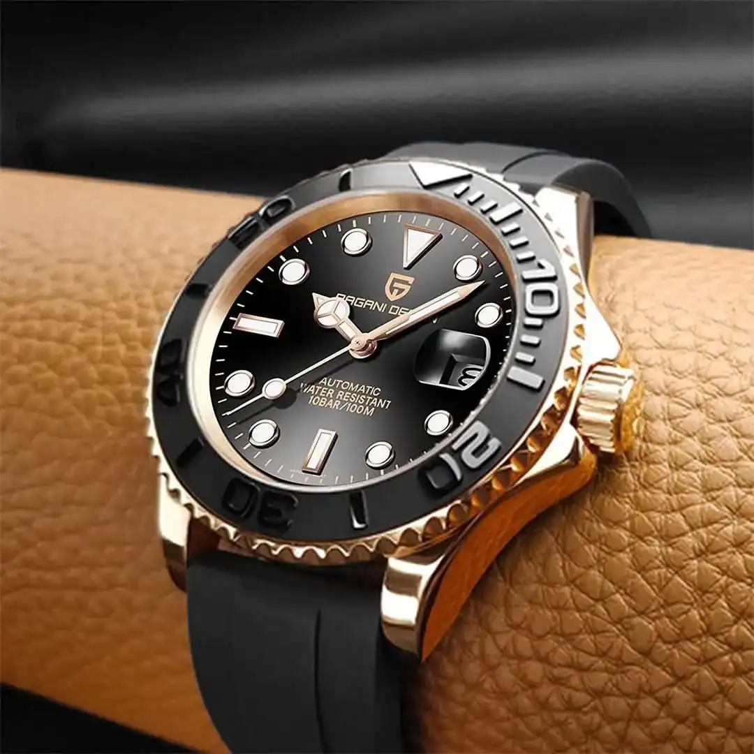 2026 New PAGANI DESIGN 40mm Men's Wristwatch 100M Waterproof Mechanical Watches Ceramic bezel Sapphire Glass Automatic Men Watch 2026 New PAGANI DESIGN 40mm Men's Wristwatch 100M Waterproof Mechanical Watches Ceramic bezel Sapphire Glass Automatic Men Watch