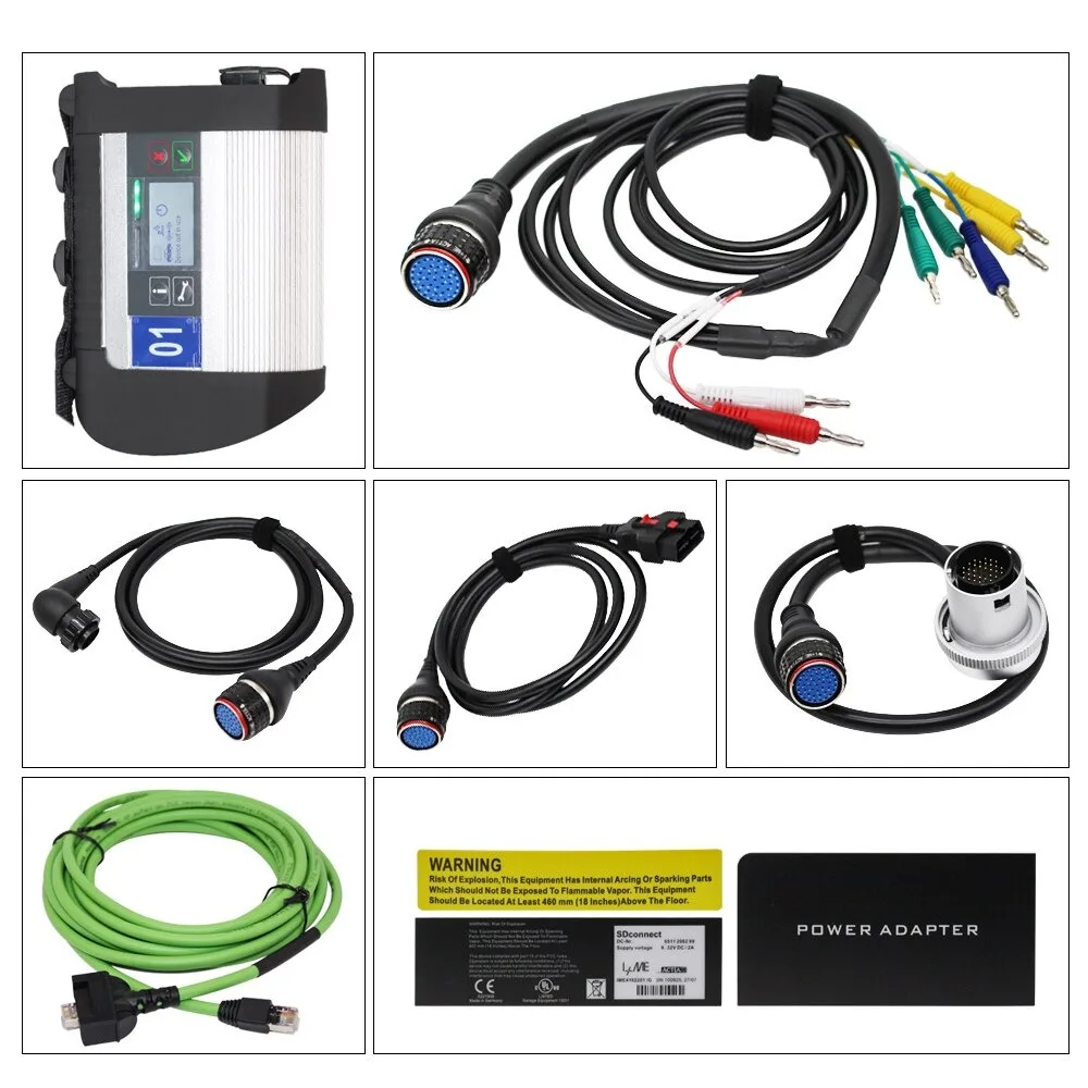 High quality C4 diagnostic tool MB SD C4 WiFi V2023.09 or V2024.03 software easy to use Main unit free shipping
High quality C4 diagnostic tool MB SD C4 WiFi V2023.09 or V2024.03 software easy to use Main unit free shipping