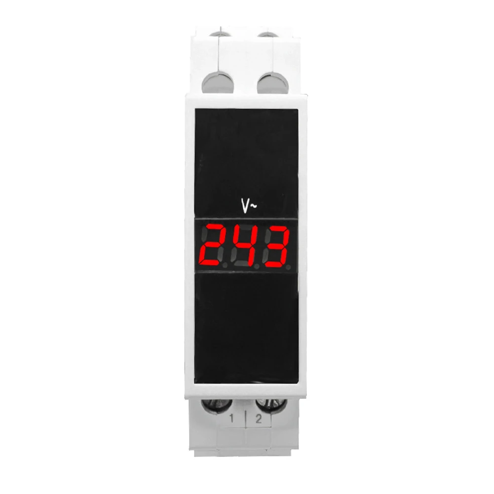 Модульный вольтметр на Din-рейке ThreeDisplay AC80500V 1VA, высокопроизводительные компоненты, длительный срок службы, красный экран дисплея
Модульный вольтметр на Din-рейке ThreeDisplay AC80500V 1VA, высокопроизводительные компоненты, длительный срок службы, красный экран дисплея