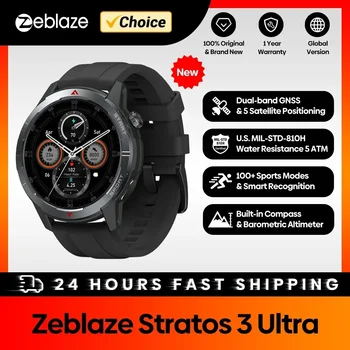 Zeblaze Stratos 3 Ultra GPS Smart Watch