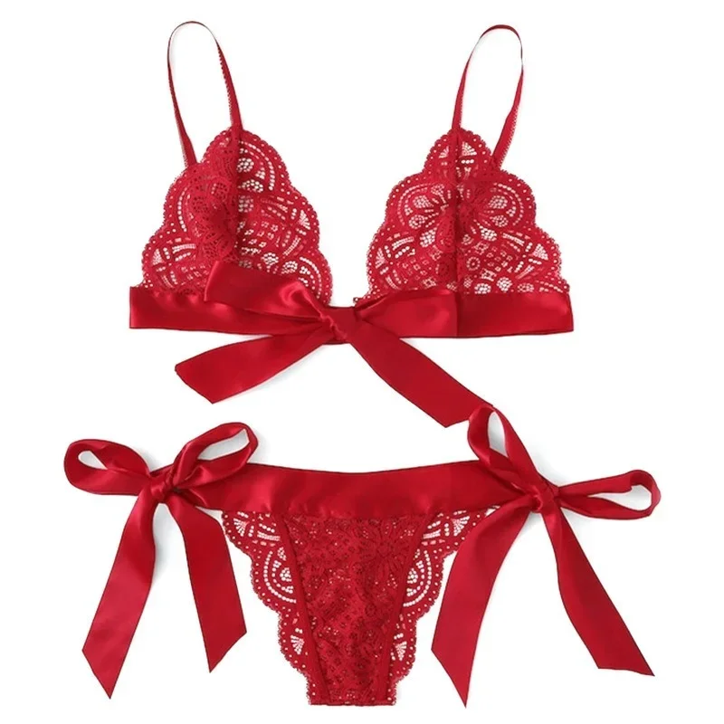 Sexy Lingerie Plus Size Hot Temptation Female Hollow Transparent Female Pure Color Erotic Underwear Set Sexy Lace Underwear Set
Sexy Lingerie Plus Size Hot Temptation Female Hollow Transparent Female Pure Color Erotic Underwear Set Sexy Lace Underwear Set