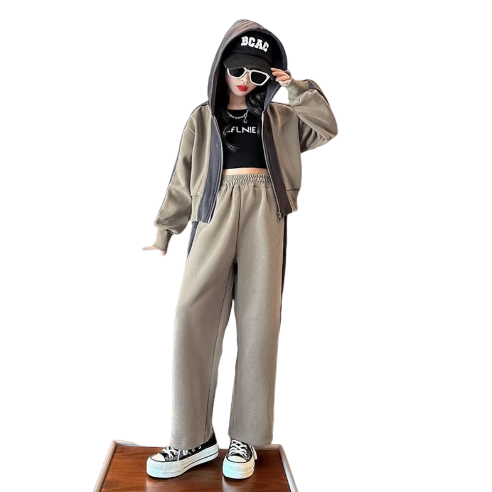 Spring Autumn Boys Girls 2023 Tide New Teenage Streetwear Sets Full Trousers Children's 2Pcs Casual Long Sleeves Pants Kid Suit
Spring Autumn Boys Girls 2023 Tide New Teenage Streetwear Sets Full Trousers Children's 2Pcs Casual Long Sleeves Pants Kid Suit