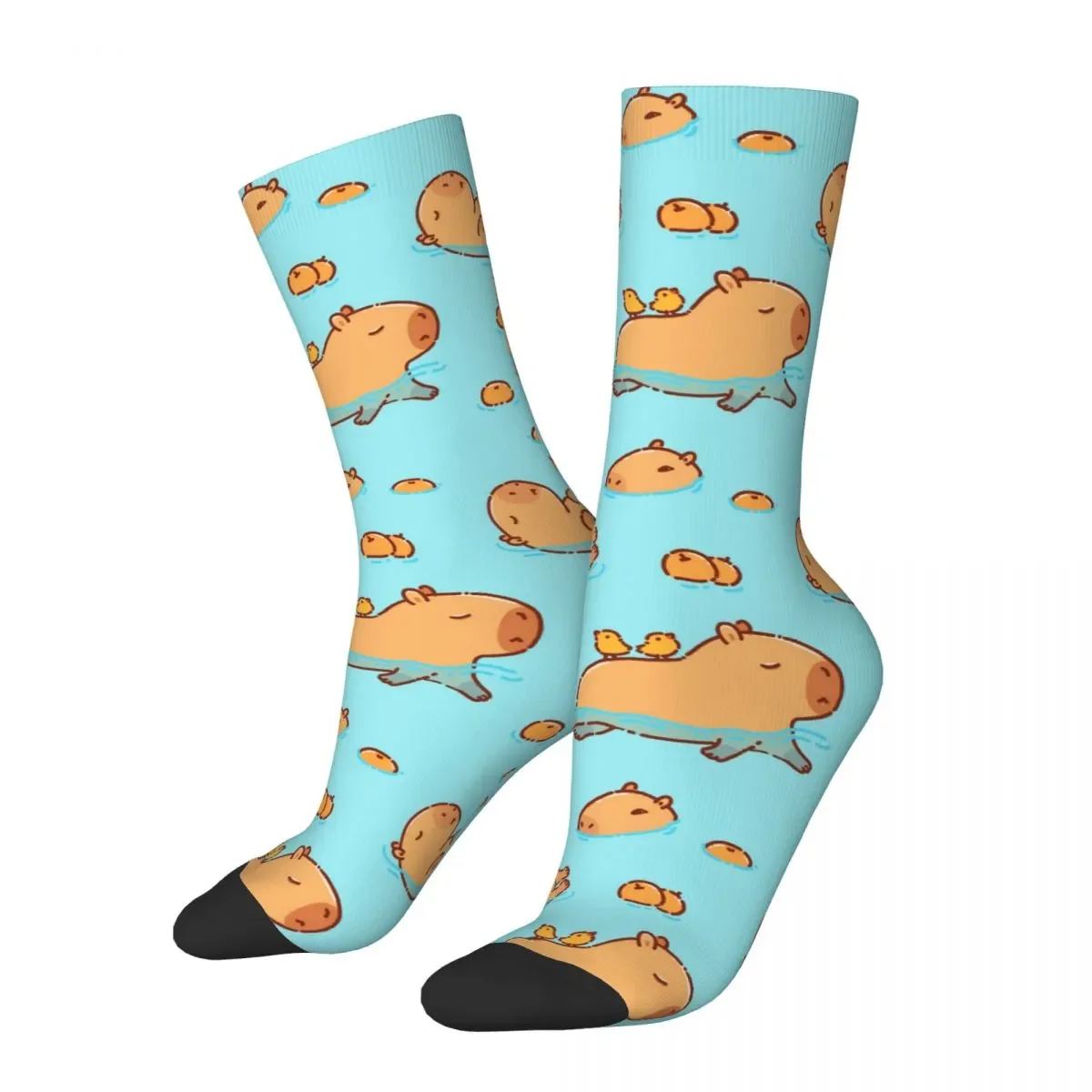 Cute Capybara Swimming Kawaii Capy Animal Accessories Crew Socks Sweat Absorbing Graphic Socks for Women Birthday Gifts Idea
Cute Capybara Swimming Kawaii Capy Animal Accessories Crew Socks Sweat Absorbing Graphic Socks for Women Birthday Gifts Idea
