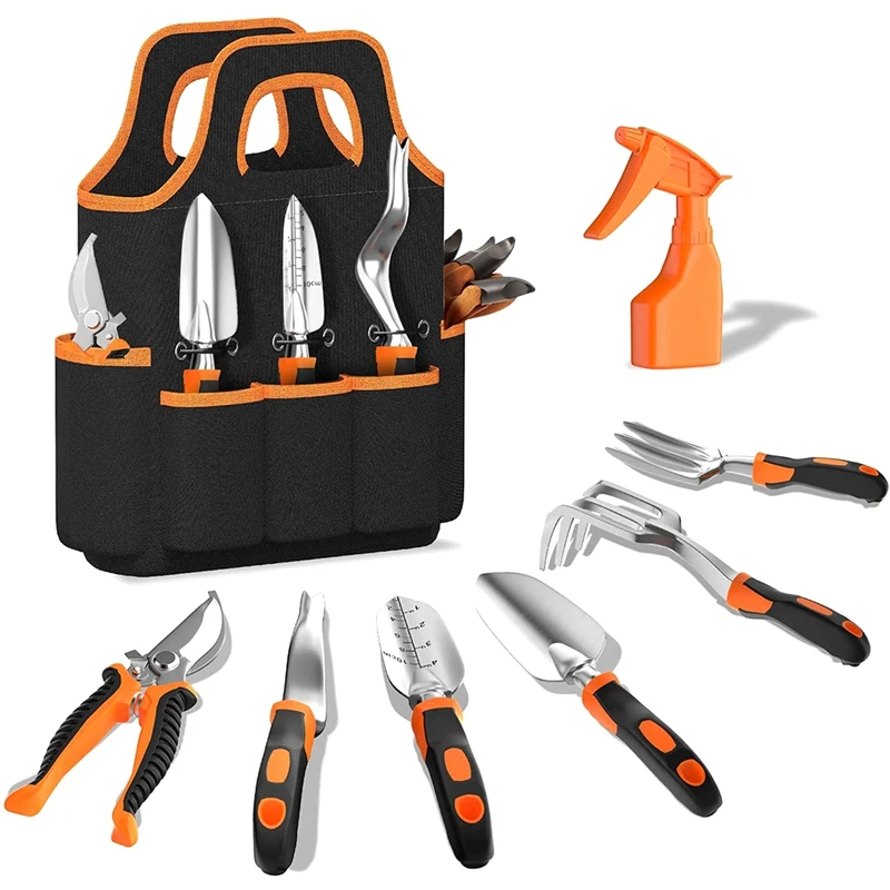 Tool Set 7 Piece Heavy Duty Tool Part Includes Hand Trowel Rake Weeder Pruner Shears For Men
Tool Set 7 Piece Heavy Duty Tool Part Includes Hand Trowel Rake Weeder Pruner Shears For Men