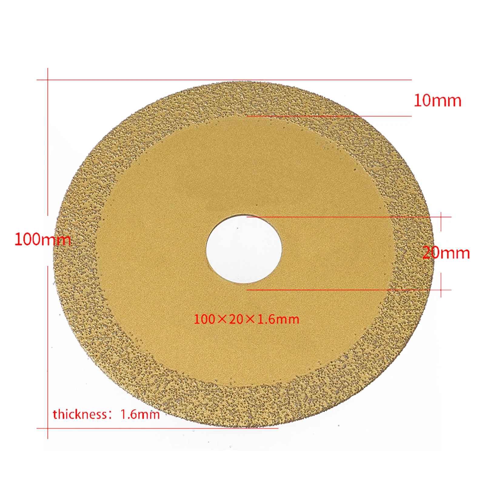 

Cutting Blade Diamond Saw Blade 4inch/100cm Cutting Disc For Steel Metal For Stone Iron Rebar High Quality Brand New