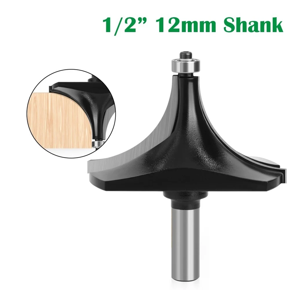 12/12.7mm Cemented Carbide Router Bit 1/2 Handle Fillet Woodworking Milling Cutter For Edging Flushing Finishing Metal Tool
12/12.7mm Cemented Carbide Router Bit 1/2 Handle Fillet Woodworking Milling Cutter For Edging Flushing Finishing Metal Tool