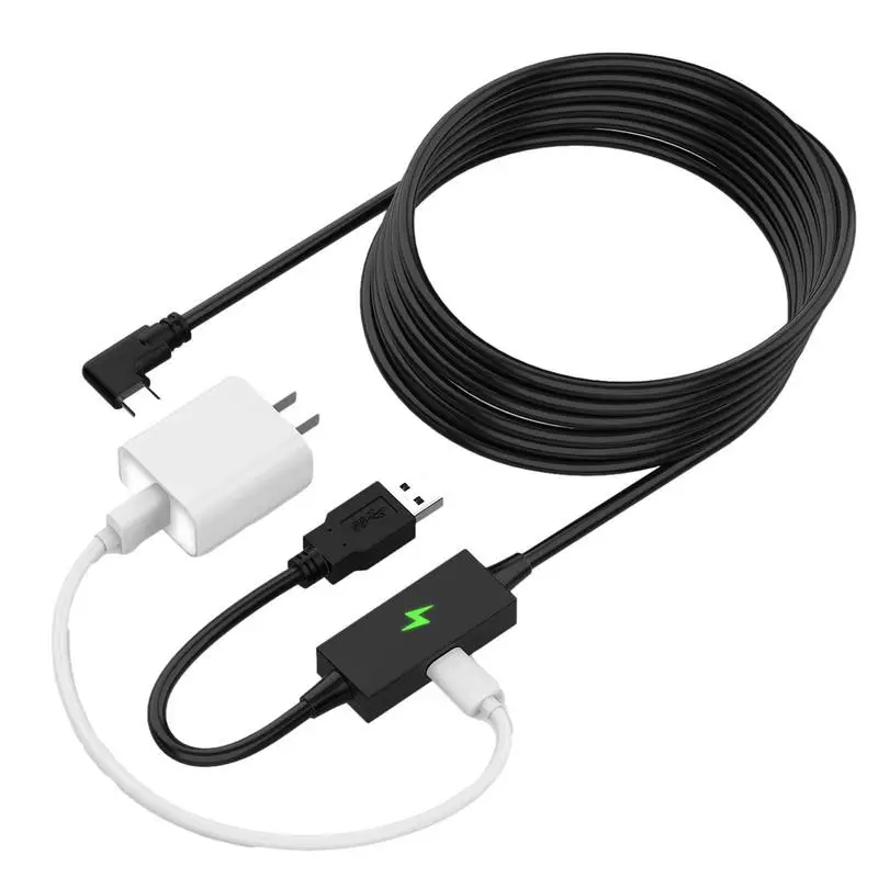 5Gbps Charging Cable Link USB To Type-C Transfer Cable VR Headset Data Transfer For MetaQuest Pro Pi-co 4 VR Headset Accessories
5Gbps Charging Cable Link USB To Type-C Transfer Cable VR Headset Data Transfer For MetaQuest Pro Pi-co 4 VR Headset Accessories