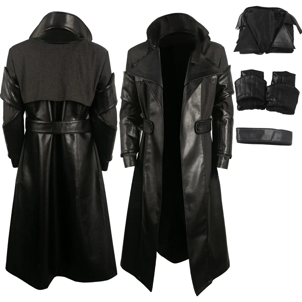 Fantasia Crow Cosplay Eric Cosplay Draven Costume Windbreak Disguise For Boys Men Adult Halloween Carnival Party Suit
Fantasia Crow Cosplay Eric Cosplay Draven Costume Windbreak Disguise For Boys Men Adult Halloween Carnival Party Suit