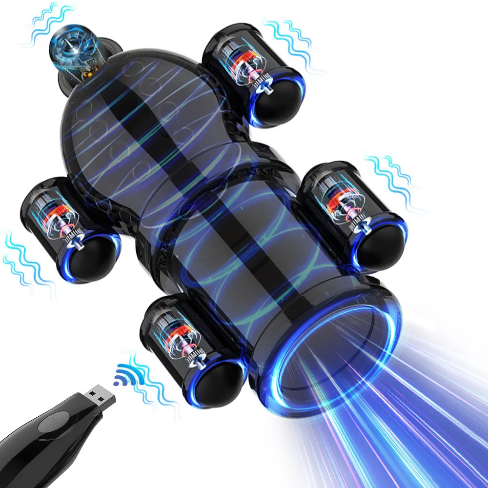 Vibromasseur Vibrant pour Homme, Ohio eur de Tête de Pénis, Vibrateur de Gland, Jouets Sexuels 1