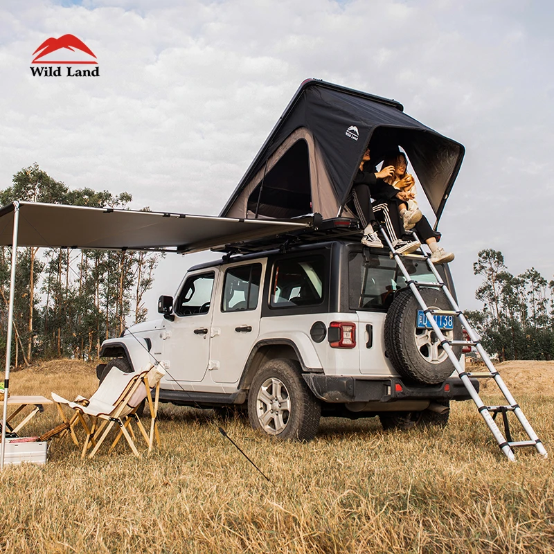 Wild Land Outdoor Family Camping Car Clam Shell Aluminum Triangle Hard Shell Roof Top Tent For All 4x4 Vehicles
Wild Land Outdoor Family Camping Car Clam Shell Aluminum Triangle Hard Shell Roof Top Tent For All 4x4 Vehicles