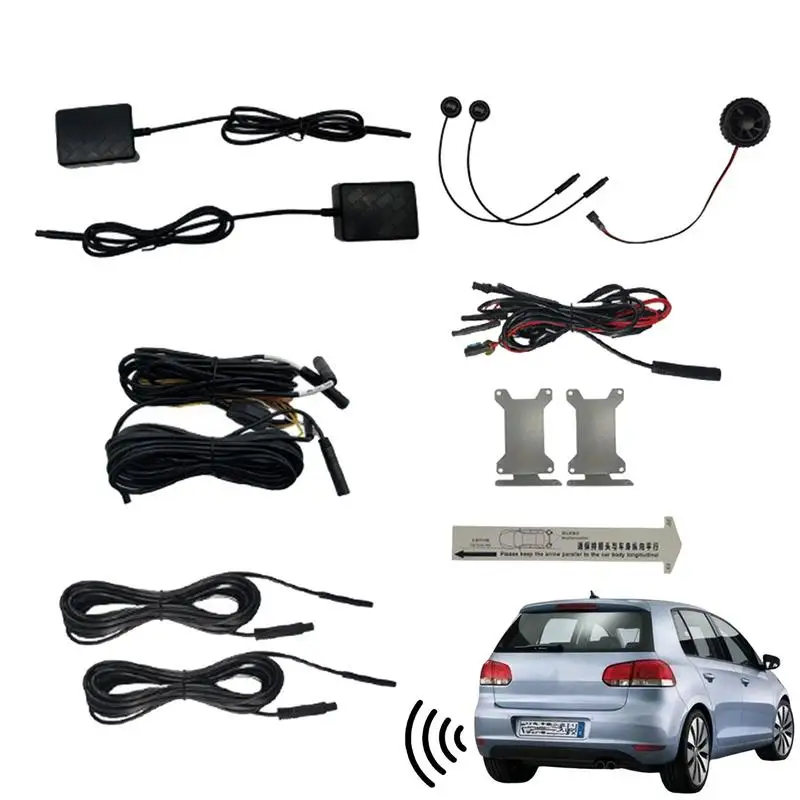 1Set 24Ghz Millimeter Universal Reverse Backup Radar Monitor System Sensors Car LED Parking Sensor Auto Car Detector
1Set 24Ghz Millimeter Universal Reverse Backup Radar Monitor System Sensors Car LED Parking Sensor Auto Car Detector