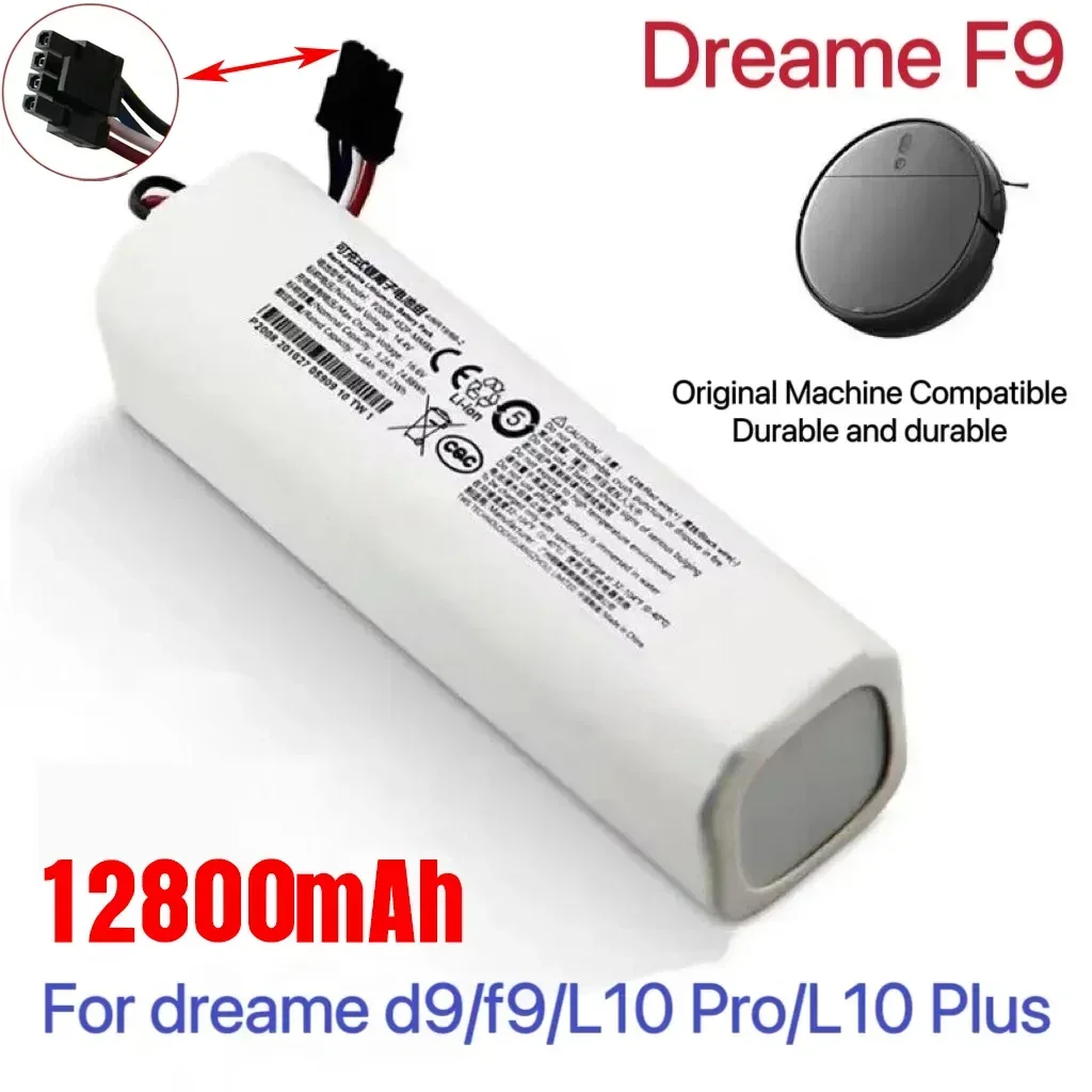 P2008-4S2P-MMBK Original Replacement Battery For Dreame F9 D9 L10 Pro Plus RLS3 RLS5 RLS5L RLS5D Accessories Parts
P2008-4S2P-MMBK Original Replacement Battery For Dreame F9 D9 L10 Pro Plus RLS3 RLS5 RLS5L RLS5D Accessories Parts