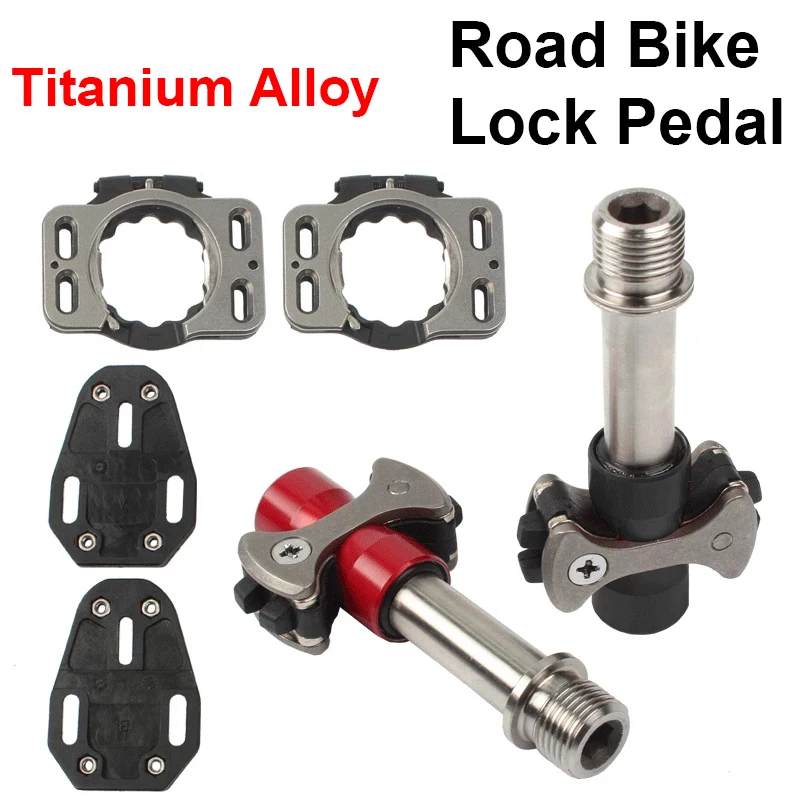Titanium Alloy Road Bike Pedal Ultralight Speedplay Zero Cycling Self-lock Pedal 0-15degree Adjustable 3bearing Bicycle Pedals
Titanium Alloy Road Bike Pedal Ultralight Speedplay Zero Cycling Self-lock Pedal 0-15degree Adjustable 3bearing Bicycle Pedals