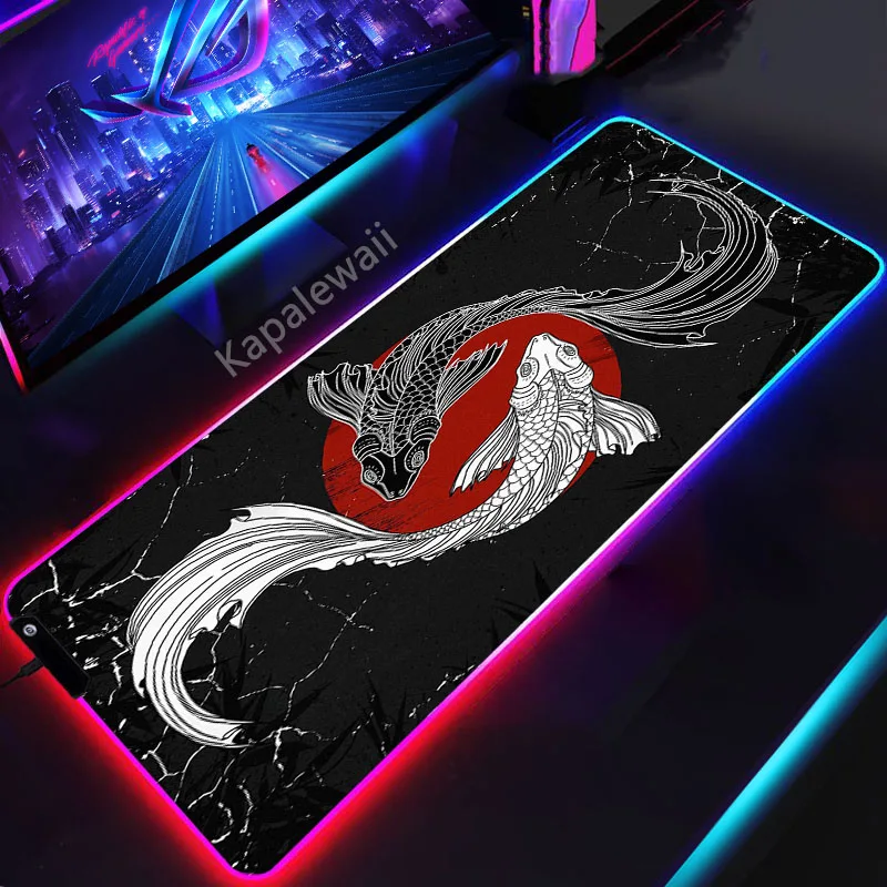 Коврик для мыши RGB Fish Taichi, коврик для мыши Satoru Gojo, ПК, светящийся Настольный коврик USB, игровые коврики для клавиатуры XXL, игровые аксессуары, коврики
Коврик для мыши RGB Fish Taichi, коврик для мыши Satoru Gojo, ПК, светящийся Настольный коврик USB, игровые коврики для клавиатуры XXL, игровые аксессуары, коврики