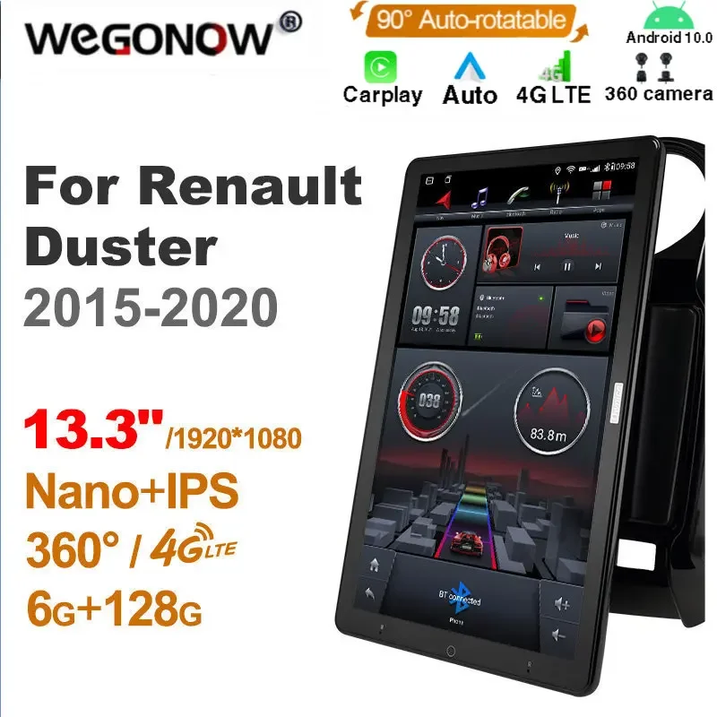 1920*1080 Nano Ownice Android10.0 for Renault Duster 2015-2020 Car Radio Video Audio 13.3'' Rotatable 360 6G 128G Tesla Style
1920*1080 Nano Ownice Android10.0 for Renault Duster 2015-2020 Car Radio Video Audio 13.3'' Rotatable 360 6G 128G Tesla Style