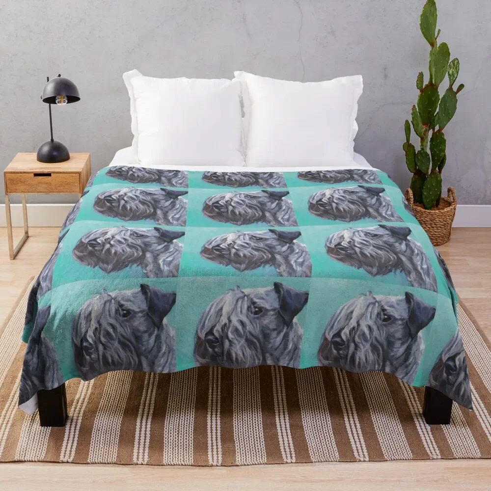 

Cesky Terrier Throw Blanket Hairys anime Blankets Sofas Of Decoration Polar Bed Blankets