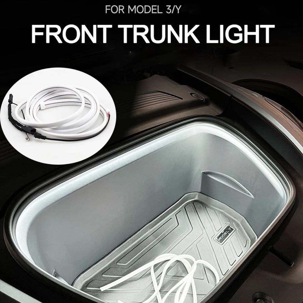 Автомобильная Передняя багажная осветительная Светодиодная лента, модифицированное освещение для Tesla Model 3, модель Y, водонепроницаемая гибкая силиконовая фотолампа
Автомобильная Передняя багажная осветительная Светодиодная лента, модифицированное освещение для Tesla Model 3, модель Y, водонепроницаемая гибкая силиконовая фотолампа