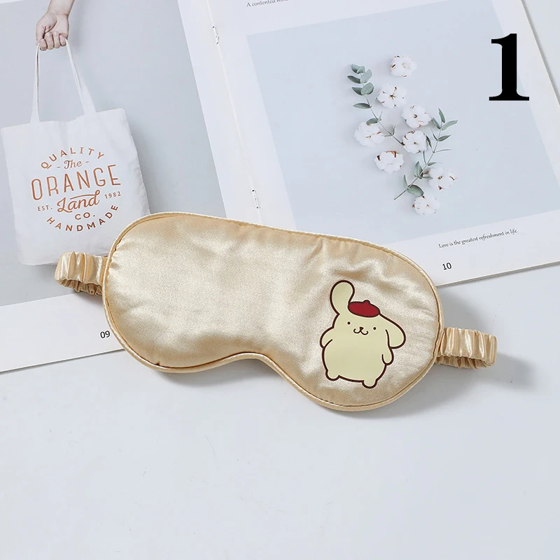 Маска для глаз Sanrio из искусственного шелка, для сна, дышащая, мягкая, удобная, для ночного наблюдения
Маска для глаз Sanrio из искусственного шелка, для сна, дышащая, мягкая, удобная, для ночного наблюдения