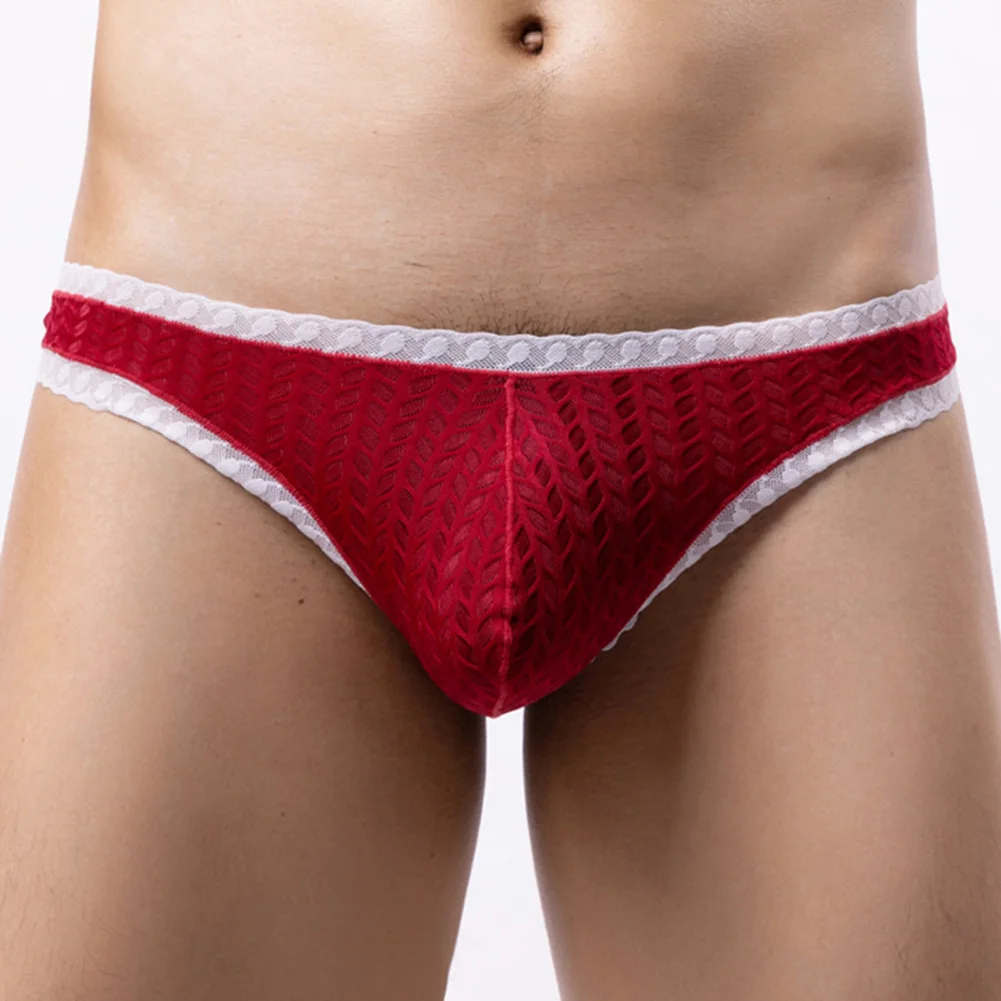 Sexy Men Lace Briefs Low Waist Underwear Shorts Trunks Underpants Boy Sissy Panties Thong Gifts Трусы Мужские
Sexy Men Lace Briefs Low Waist Underwear Shorts Trunks Underpants Boy Sissy Panties Thong Gifts Трусы Мужские