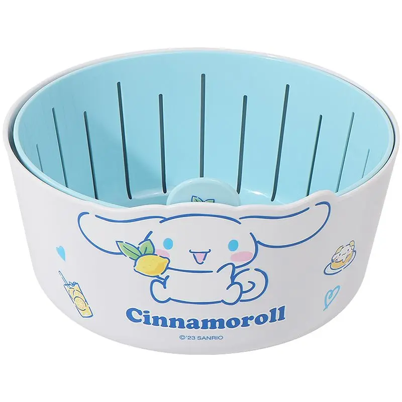 2024 Sanrio Lovely Cinnamoroll Water Filter Basket Girl Heart Kawaii Anime Kuromi Kitchen Double Washing Vegetables Fruit Basket
2024 Sanrio Lovely Cinnamoroll Water Filter Basket Girl Heart Kawaii Anime Kuromi Kitchen Double Washing Vegetables Fruit Basket