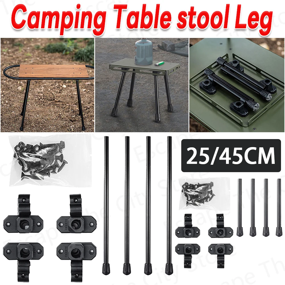 Camping Table Stool Leg DIY Strong Load-bearing Folding Table Stool Leg Outdoor Tactical Table Support Legs Camping Accessories
Camping Table Stool Leg DIY Strong Load-bearing Folding Table Stool Leg Outdoor Tactical Table Support Legs Camping Accessories