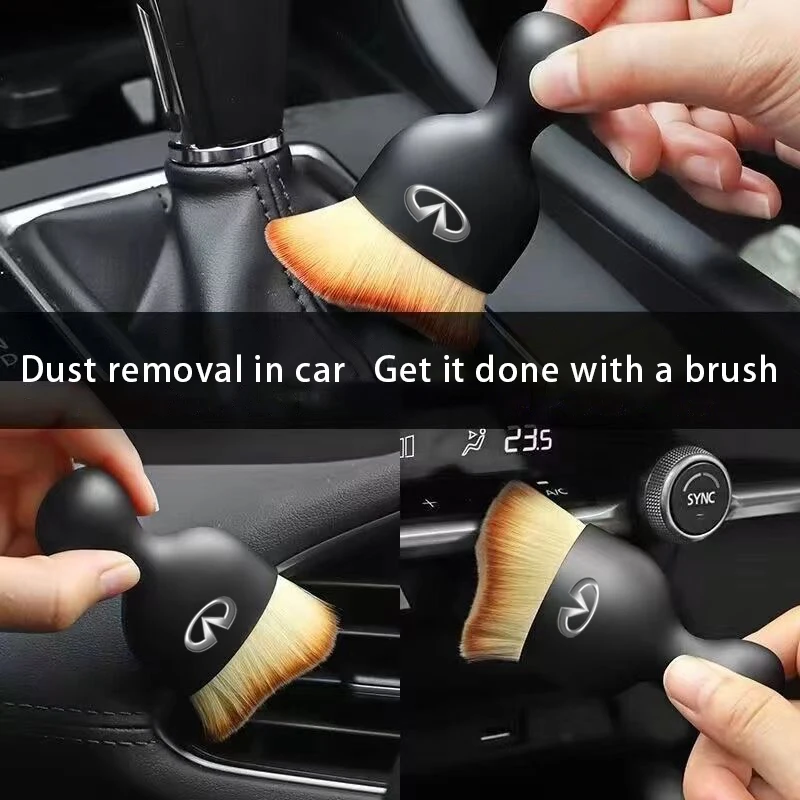 

For Infiniti QX50 QX60 QX70 Q50 Q60 Q70 G25 FX JX FX25 FX35 car air conditioning outlet cleaning brush car wash brush dust