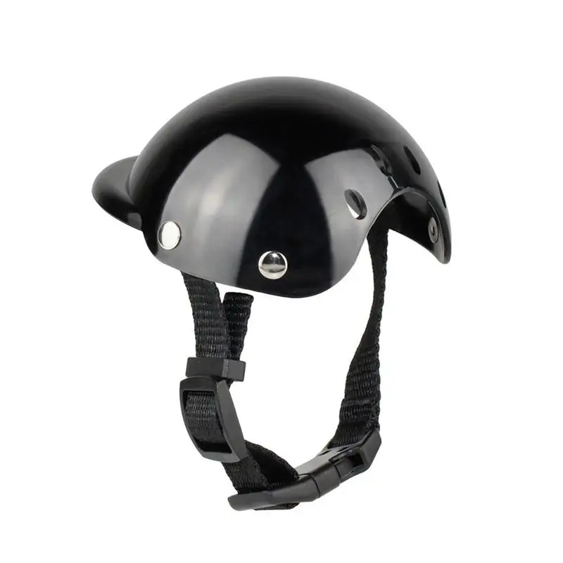 

Dog Safety Hard Hat Dog Motorcycle Hard Safety Hat Dog Hat With Holes & Adjustable Straps For Cats Small And Medium Dog