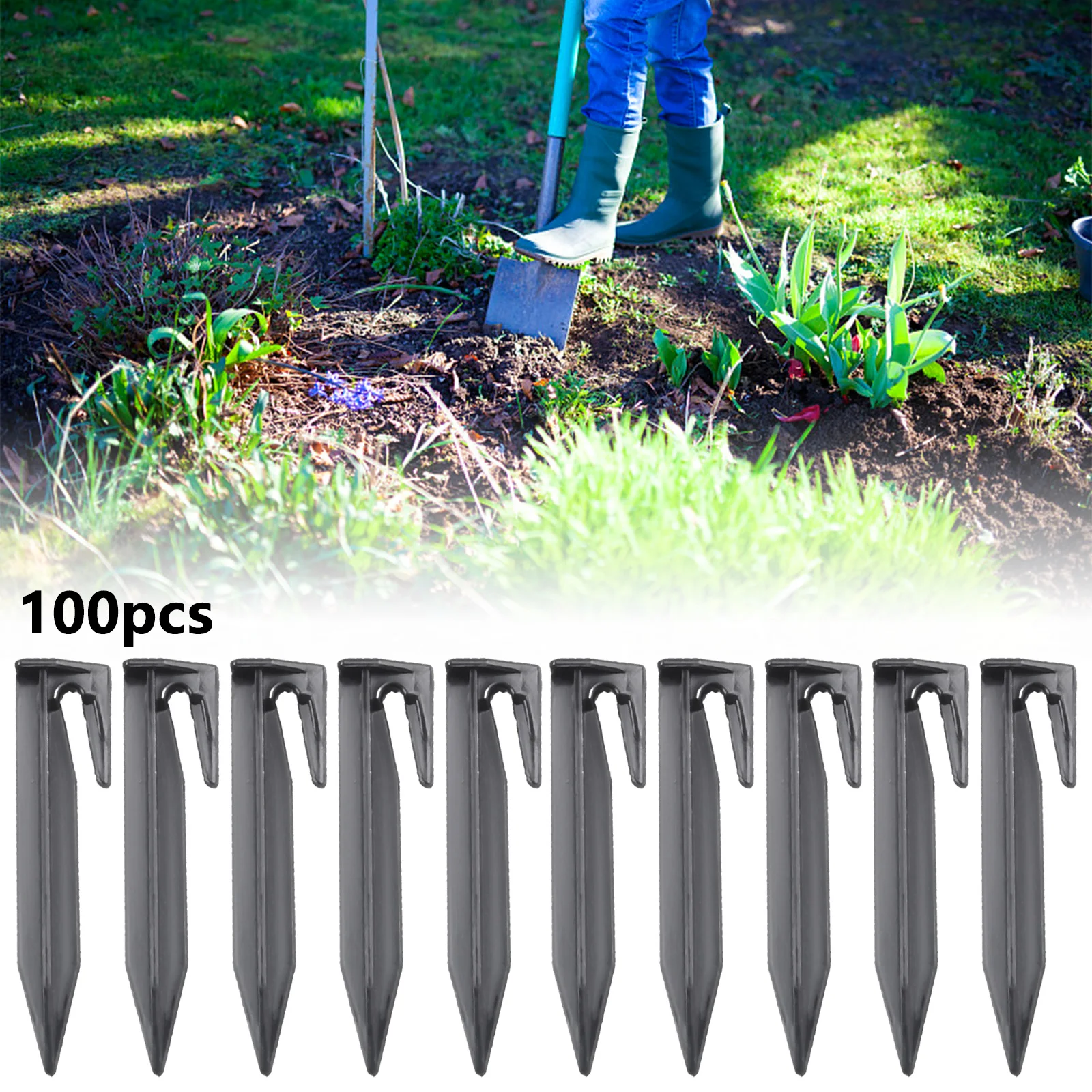 100Pcs Garden Lawn Mower Peg Environment-friendly Plastic Ground Pegs For Robotic Lawnmower Boundary Cable Accessories
100Pcs Garden Lawn Mower Peg Environment-friendly Plastic Ground Pegs For Robotic Lawnmower Boundary Cable Accessories