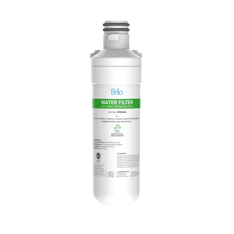 Refrigerator Water Filter Replacement for LGLT1000P, LT1000PC, LT1000PCS, LT-1000PC, ADQ74793501
Refrigerator Water Filter Replacement for LGLT1000P, LT1000PC, LT1000PCS, LT-1000PC, ADQ74793501
