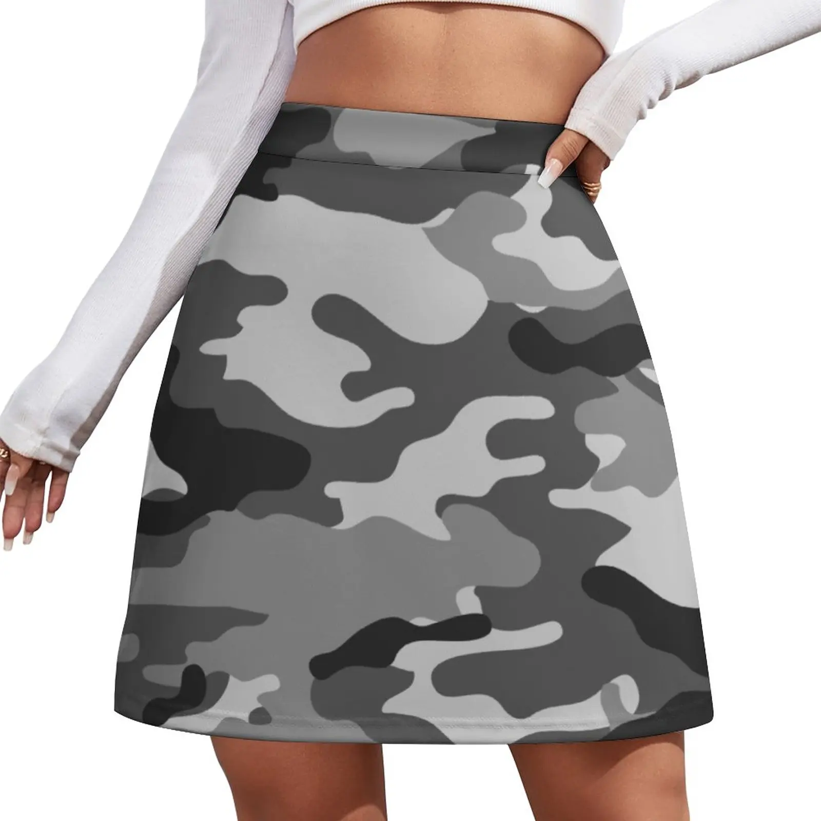 Gray Camo Mini Skirt womens clothing korean ladies summer Woman short skirt japanese kawaii clothes
Gray Camo Mini Skirt womens clothing korean ladies summer Woman short skirt japanese kawaii clothes