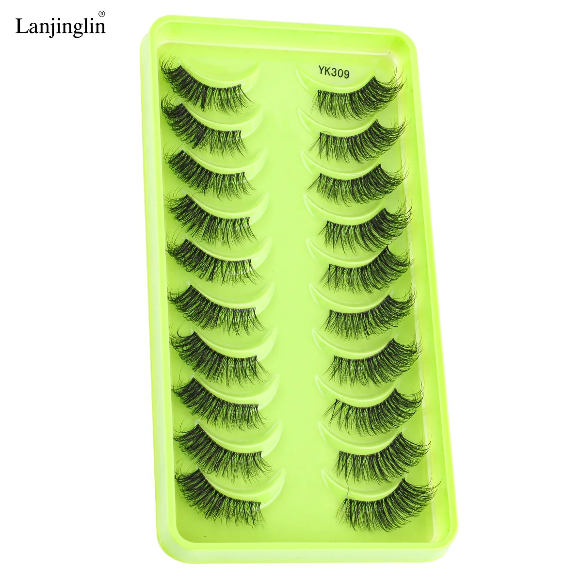 5/6/10 Pairs Half Lashes Cat False Eyelashes Natural Long 3D Mink Lashes Reusable Makeup Tool Eye Elongated Faux Cils maquillaje 17 S2fba7bf4dcee430c836cf8bc919628355