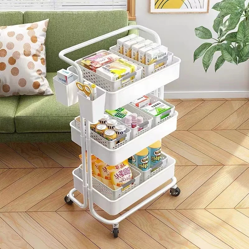 Simple Modern Wheel Movable Rack:Living Room Kitchen Seam Storage Waterproof Bathroom Cart for Snacks and Debris
Simple Modern Wheel Movable Rack:Living Room Kitchen Seam Storage Waterproof Bathroom Cart for Snacks and Debris
