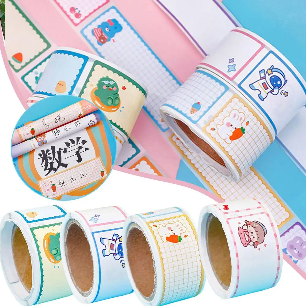 Student Cartoon Tape Name Stickers Message Stickers Sticker Labels Kindergarten Scrapbook Stationery Children Handwritten K5U6
Student Cartoon Tape Name Stickers Message Stickers Sticker Labels Kindergarten Scrapbook Stationery Children Handwritten K5U6