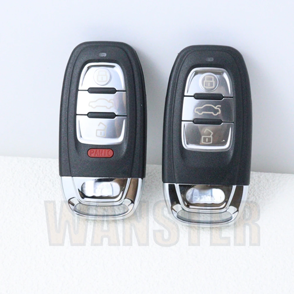 

3 4 Bottons Replace Car Remote Key Shell Fob Case Housing for Audi A1 A4l A3 A4 A5 A6 A7 A8 Quattro Q5 Q7 R8 S4 S5 S6 S7 S8 TT