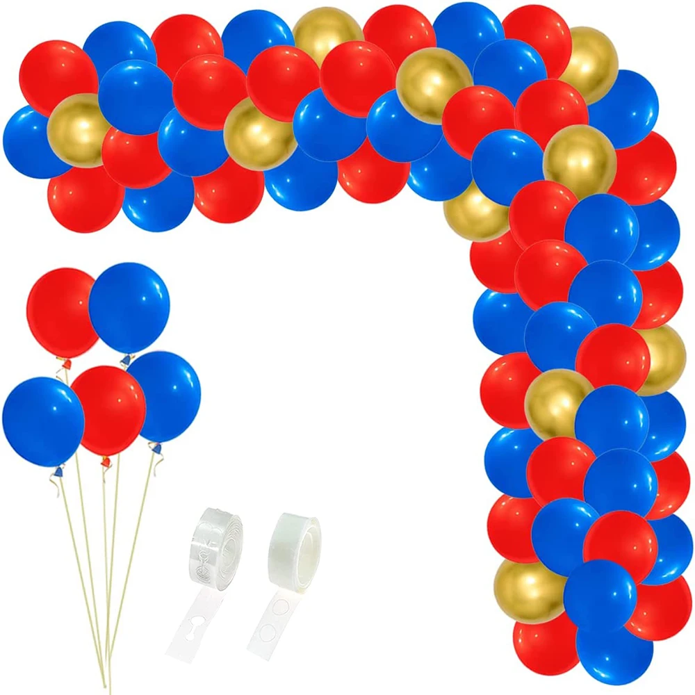 Red Royal Blue Balloon Garland Arch Kit Metallic Gold Latex Ballon Nautical Party Birthday Decorations Helium Globos Baby Shower
Red Royal Blue Balloon Garland Arch Kit Metallic Gold Latex Ballon Nautical Party Birthday Decorations Helium Globos Baby Shower