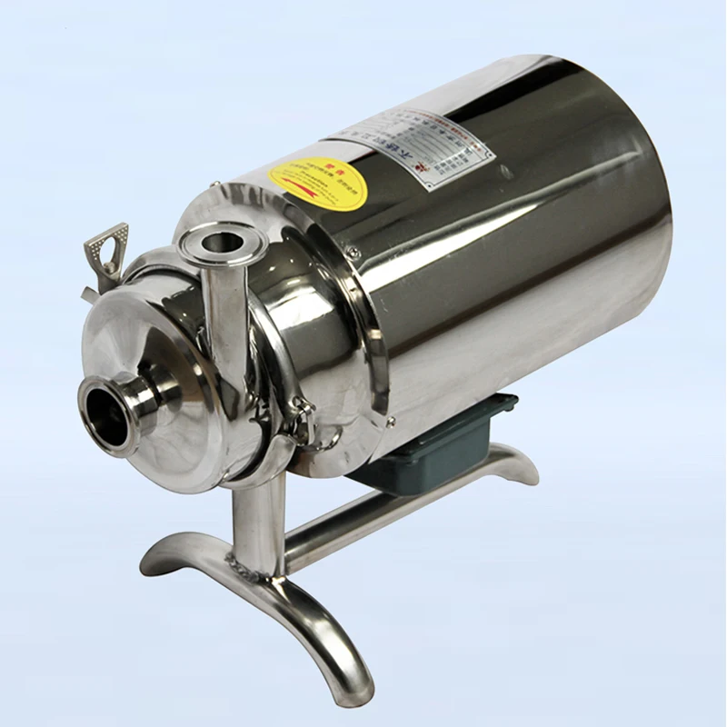 Food Grade Stainless Steel SS304 SS316L 1HP 0.75KW 220V 50hz 1 Phase Small Open Impeller Sanitary Centrifugal Dairy Pump
Food Grade Stainless Steel SS304 SS316L 1HP 0.75KW 220V 50hz 1 Phase Small Open Impeller Sanitary Centrifugal Dairy Pump