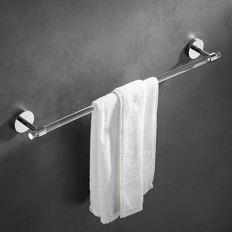 Light luxury simple bath towel rack acrylic bathroom towel bar punch-free toilet wall hanging bathroom storage rack
Light luxury simple bath towel rack acrylic bathroom towel bar punch-free toilet wall hanging bathroom storage rack