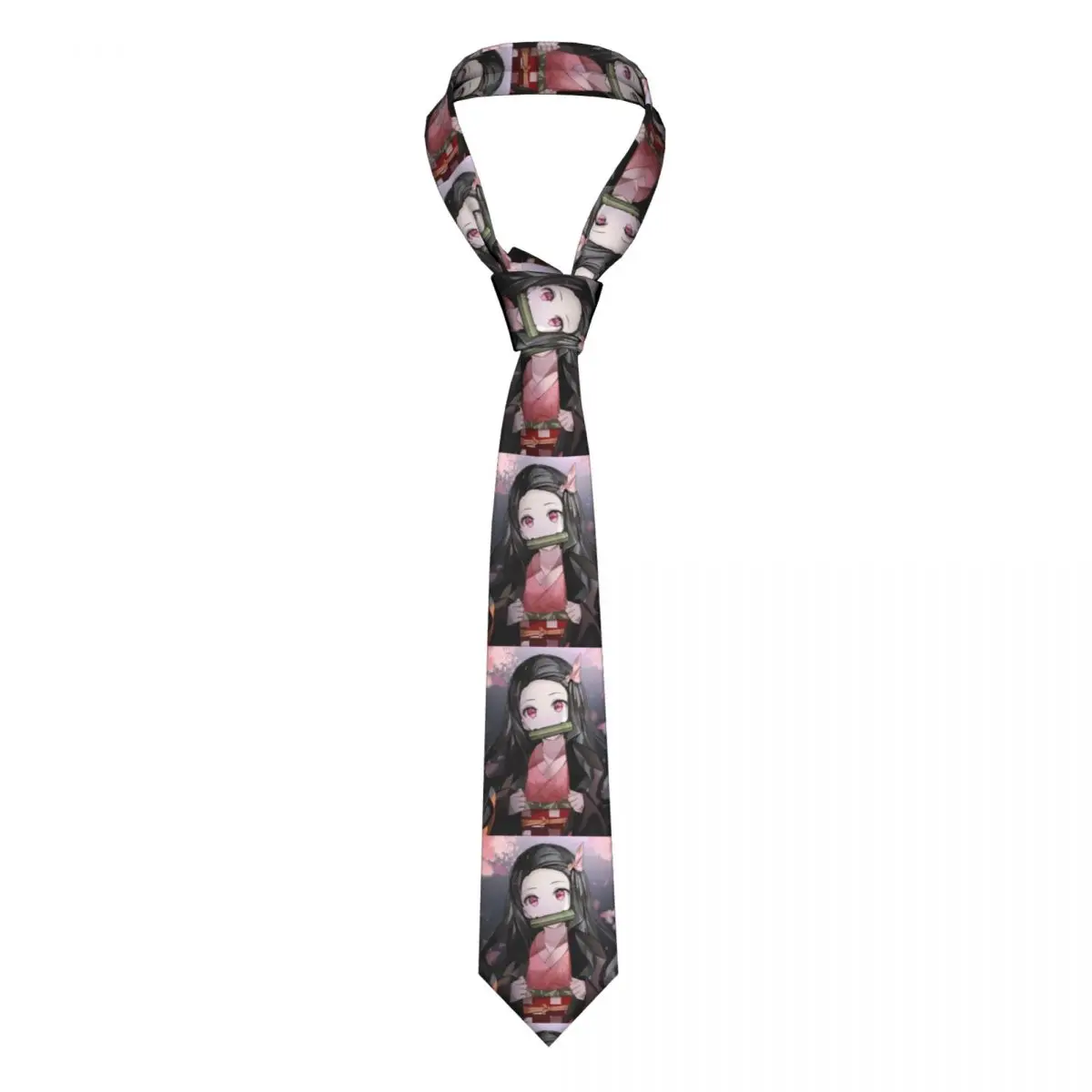 Custom Nezuko Kimetsu No Yaiba Ties Mens Formal Silk Demon Slayer Anime Manga Neckties for Business
Custom Nezuko Kimetsu No Yaiba Ties Mens Formal Silk Demon Slayer Anime Manga Neckties for Business