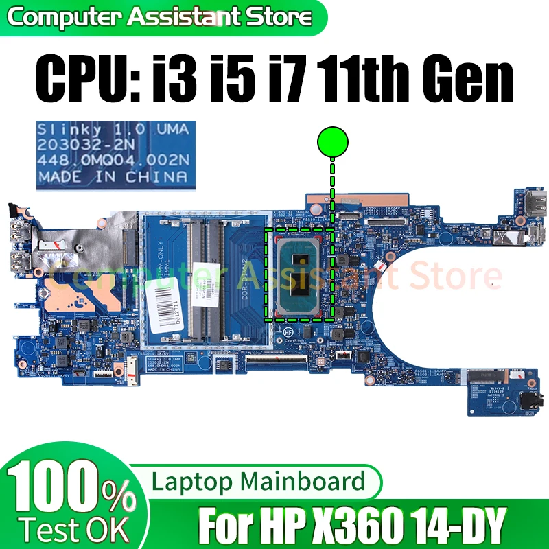 Для HP X360 14-DY материнская плата для ноутбука 203032-2N M45749-601 M74958-601 i3 i5 i7 11-го поколения материнская плата для ноутбука
Для HP X360 14-DY материнская плата для ноутбука 203032-2N M45749-601 M74958-601 i3 i5 i7 11-го поколения материнская плата для ноутбука