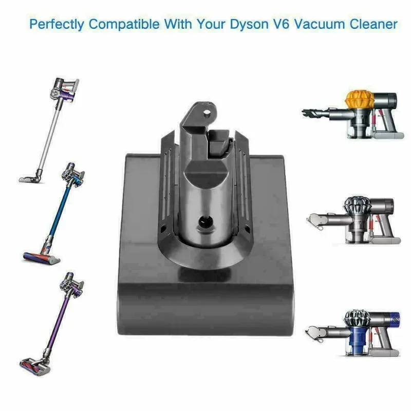 Сменная батарея 21,6 в 6000 мАч для пылесоса Dyson Li-Ion SV09 SV07 SV03 DC58 DC61 DC62 DC74 V6 965874-02
Сменная батарея 21,6 в 6000 мАч для пылесоса Dyson Li-Ion SV09 SV07 SV03 DC58 DC61 DC62 DC74 V6 965874-02