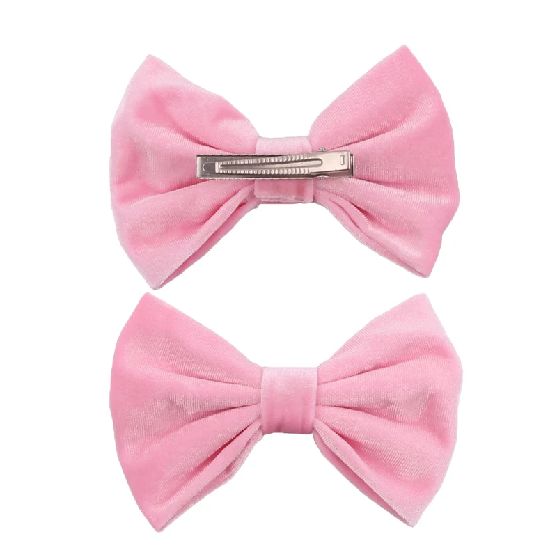 10Pcs/Lot Velvet 5" Bow With/Without Clips For Girls Soft Candy Color Hairpins Festival Party DIY Hair Accessories
10Pcs/Lot Velvet 5" Bow With/Without Clips For Girls Soft Candy Color Hairpins Festival Party DIY Hair Accessories